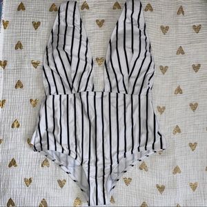 One piece bathing suit